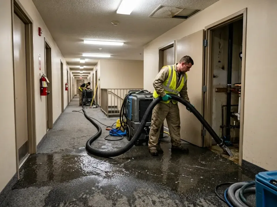 multi-unit-apartment-hallway-f-005 — frequently asked questions, Emergency Burst Pipe Water Extraction & Removal in Largo, FL